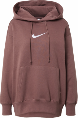 Nike Sportswear Mikina  farba lesného ovocia / biela