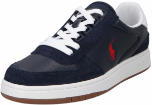 Polo Ralph Lauren Nízke tenisky  námornícka modrá / červená