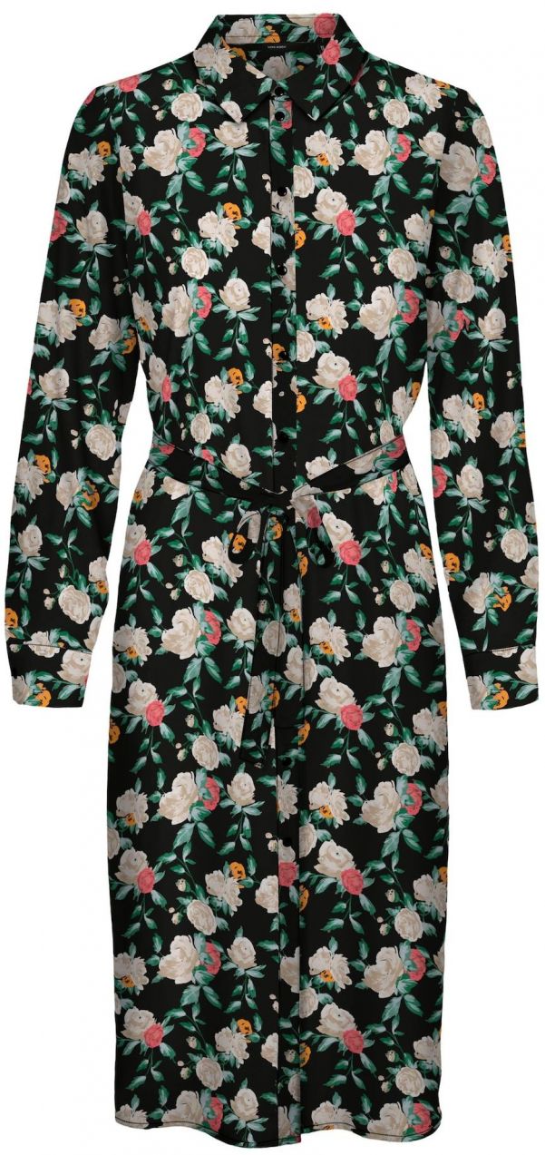 VERO MODA Košeľové šaty 'NYA'  zmiešané farby / čierna