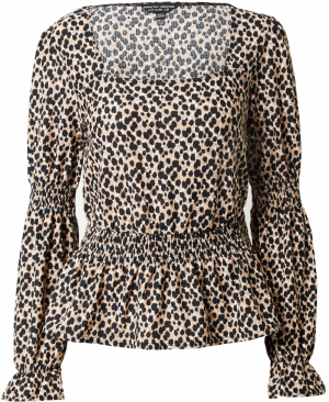 Dorothy Perkins Blúzka  béžová / čierna / biela