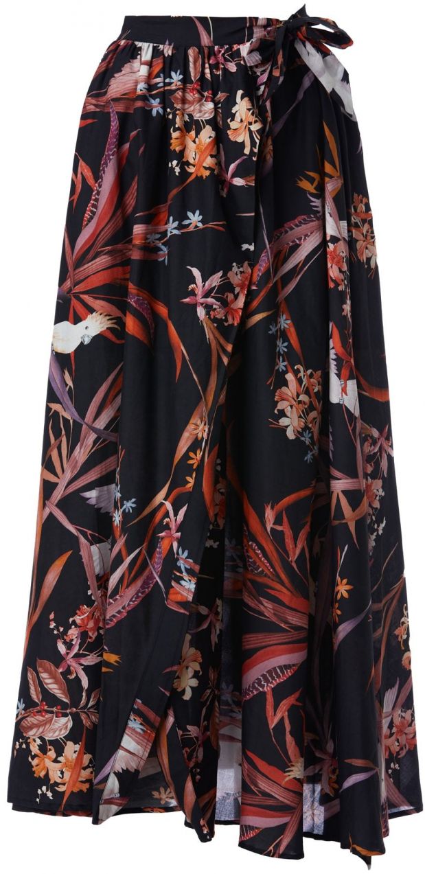 KAN Sukňa 'KAGU'  zmiešané farby / čierna