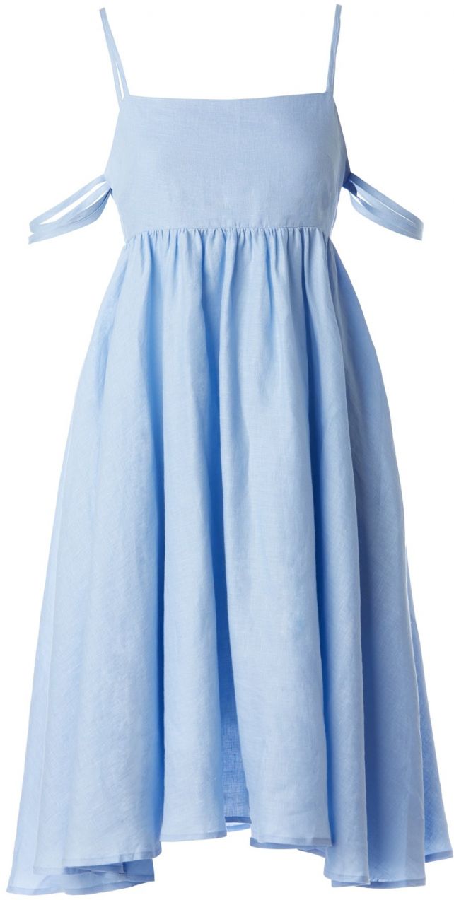 KAN Letné šaty 'CLEMATIS'  svetlomodrá