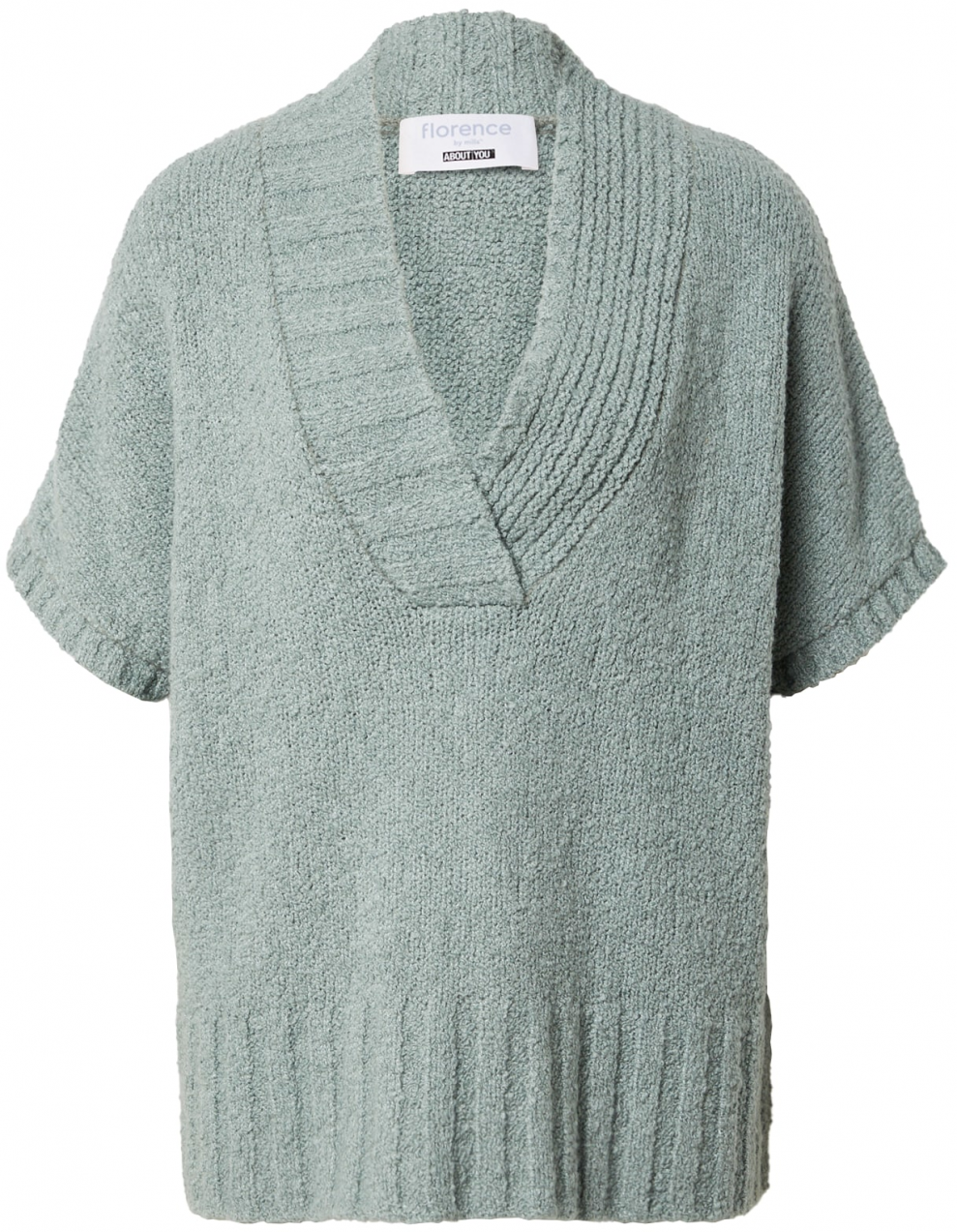florence by mills exclusive for ABOUT YOU Sveter 'Rieke'  zelená / pastelovo zelená