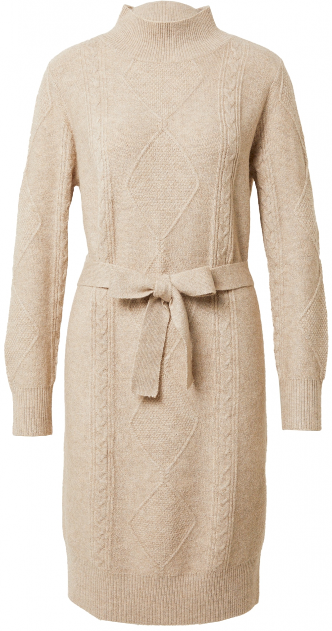 Wallis Pletené šaty  kamenná