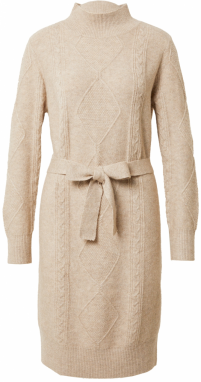 Wallis Pletené šaty  kamenná