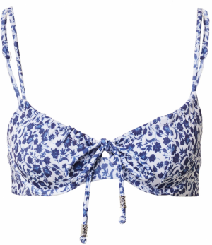 Hunkemöller Bikinový top 'Morocco'  námornícka modrá / biela