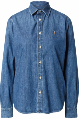 Polo Ralph Lauren Blúzka  modrá denim