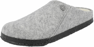 BIRKENSTOCK Papuče 'Zermatt'  svetlosivá / sivá melírovaná