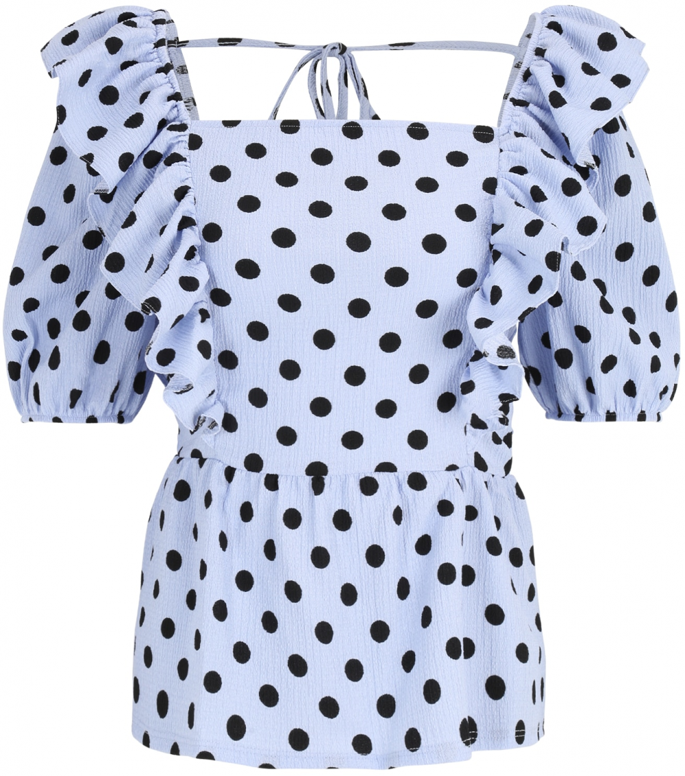 Dorothy Perkins Tall Tričko  svetlomodrá / čierna