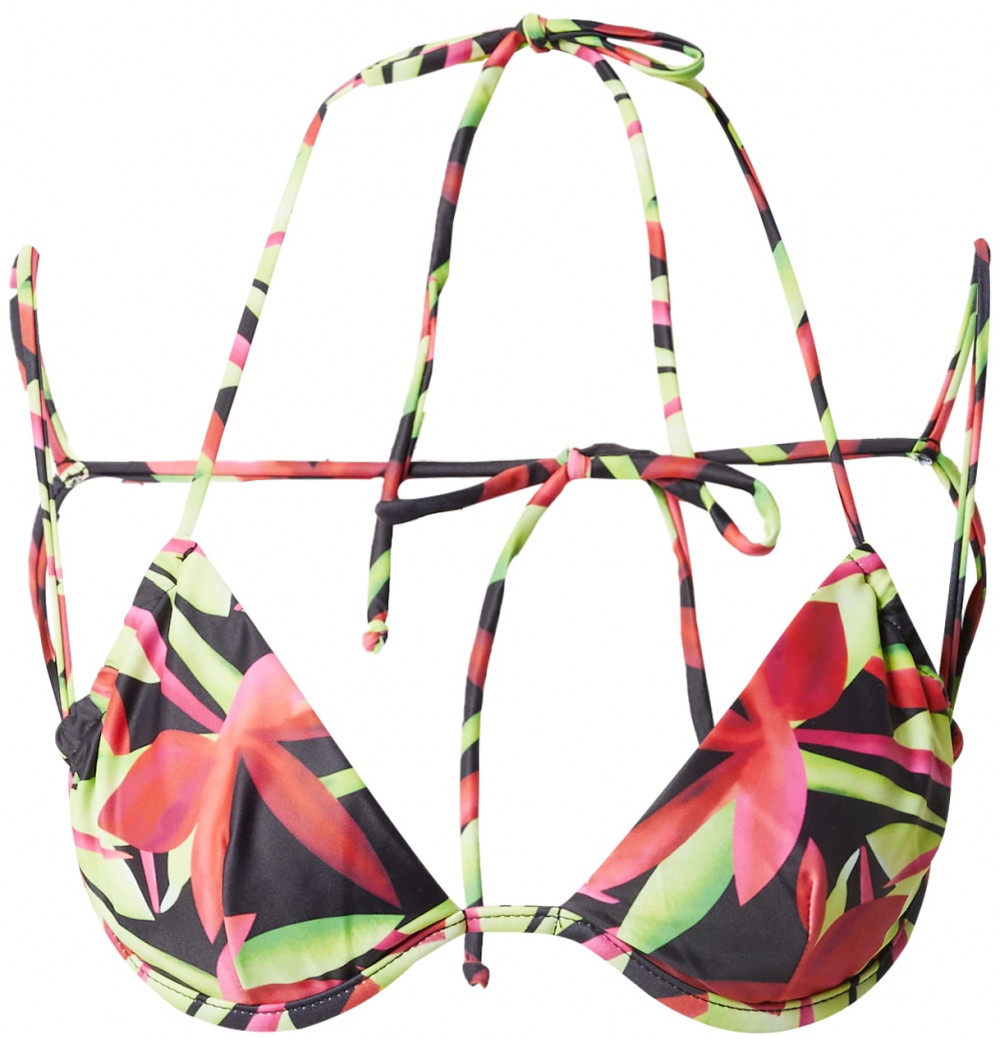 Public Desire Bikinový top  zmiešané farby / čierna