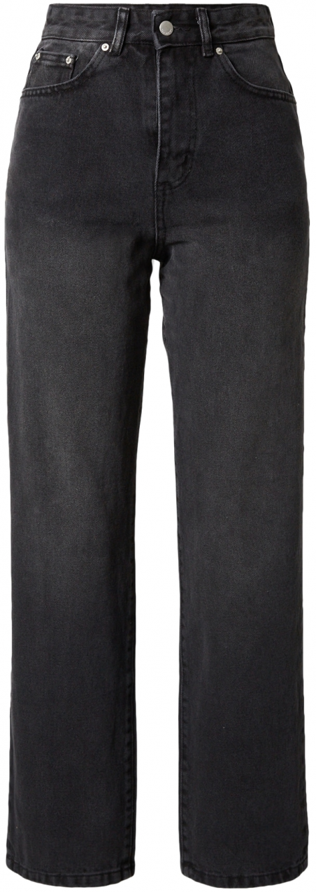 Nasty Gal Džínsy  čierny denim
