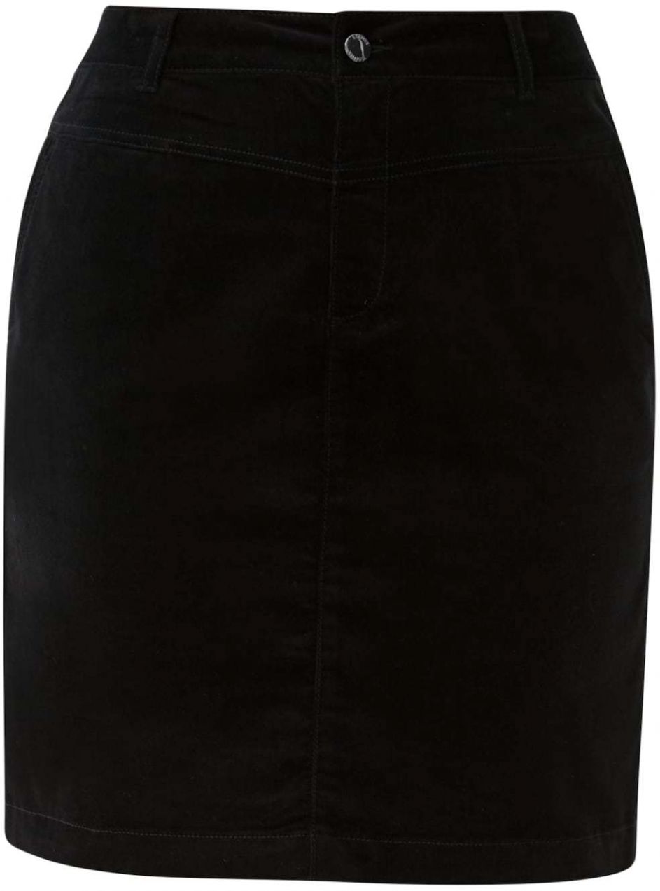 s.Oliver Sukňa  čierny denim