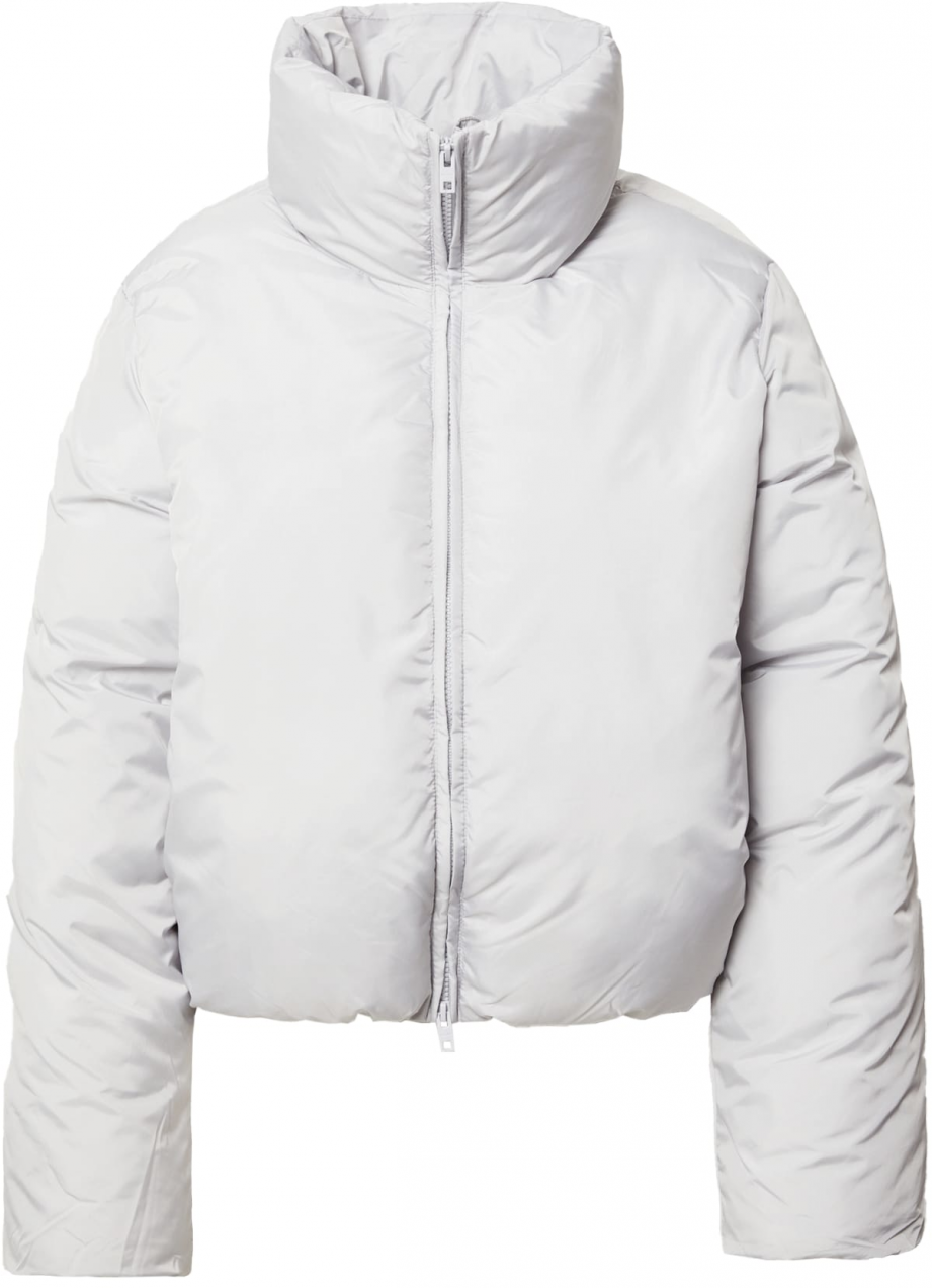 WEEKDAY Zimná bunda 'Dino'  svetlosivá