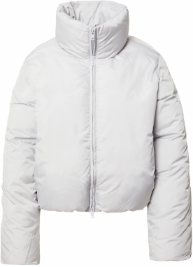 WEEKDAY Zimná bunda 'Dino'  svetlosivá