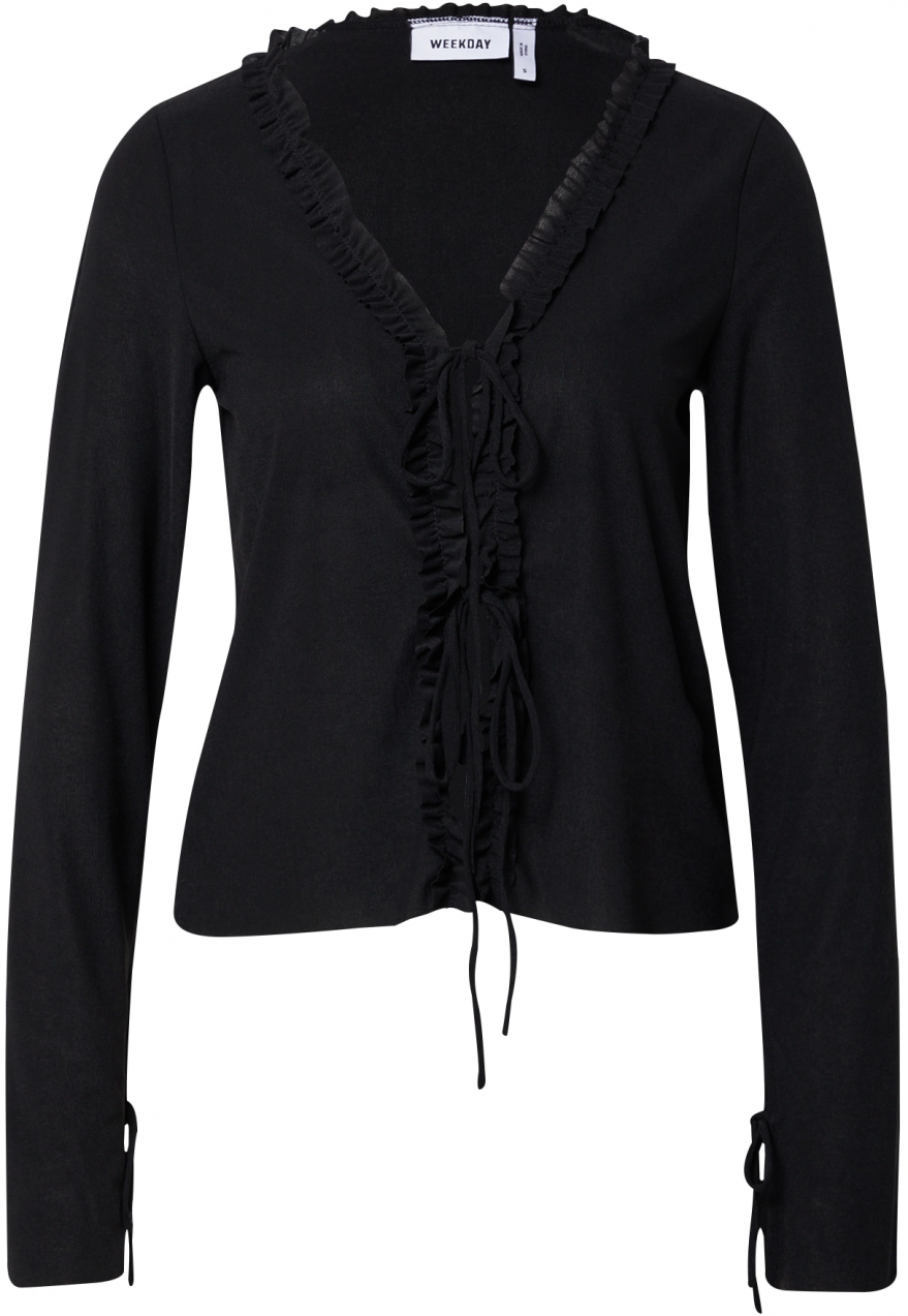 WEEKDAY Tričko  čierna