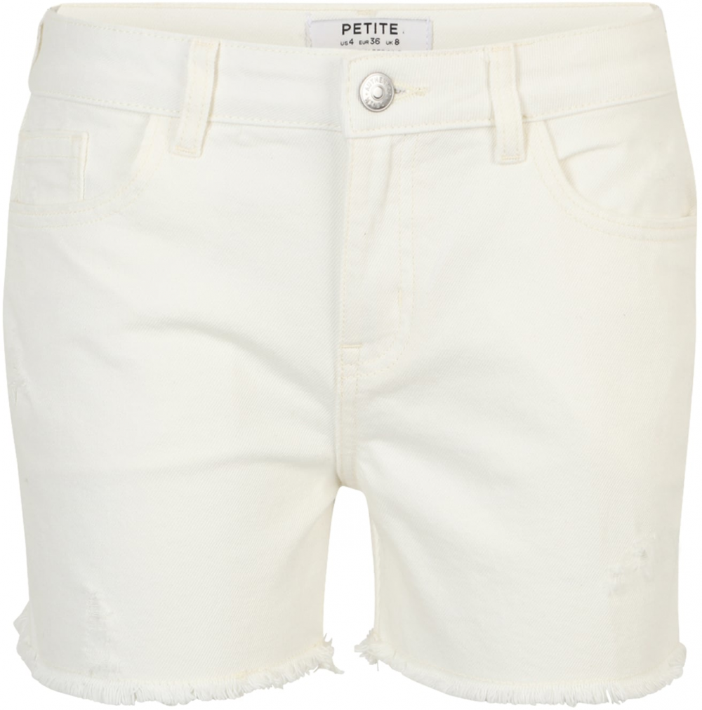 Dorothy Perkins Petite Džínsy  krémová