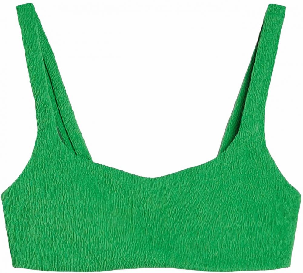 Bershka Bikinový top  limetová