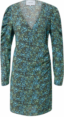 minus Šaty 'Belia'  svetlomodrá / limetová / čierna