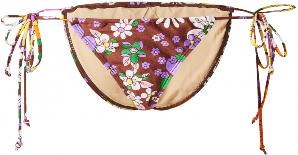 Cotton On Body Bikinové nohavičky  hnedá / zelená / fialová / biela