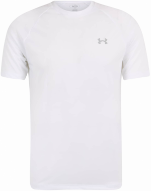 UNDER ARMOUR Funkčné tričko 'Tech Reflective'  sivá / biela