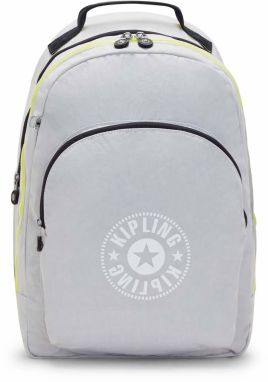 KIPLING Batoh 'CURTIS XL'  svetlosivá / biela