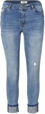 KOROSHI Džínsy  modrá denim