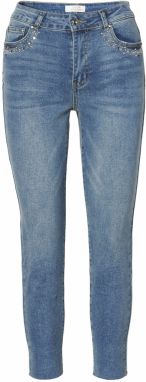 KOROSHI Džínsy  modrá denim