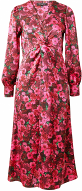 Dorothy Perkins Šaty  zelená / ružová / malinová / čierna