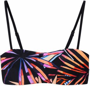 Desigual Bikinový top 'Playa'  oranžová / ružová / čierna