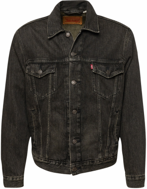 LEVI'S ® Prechodná bunda  čierny denim