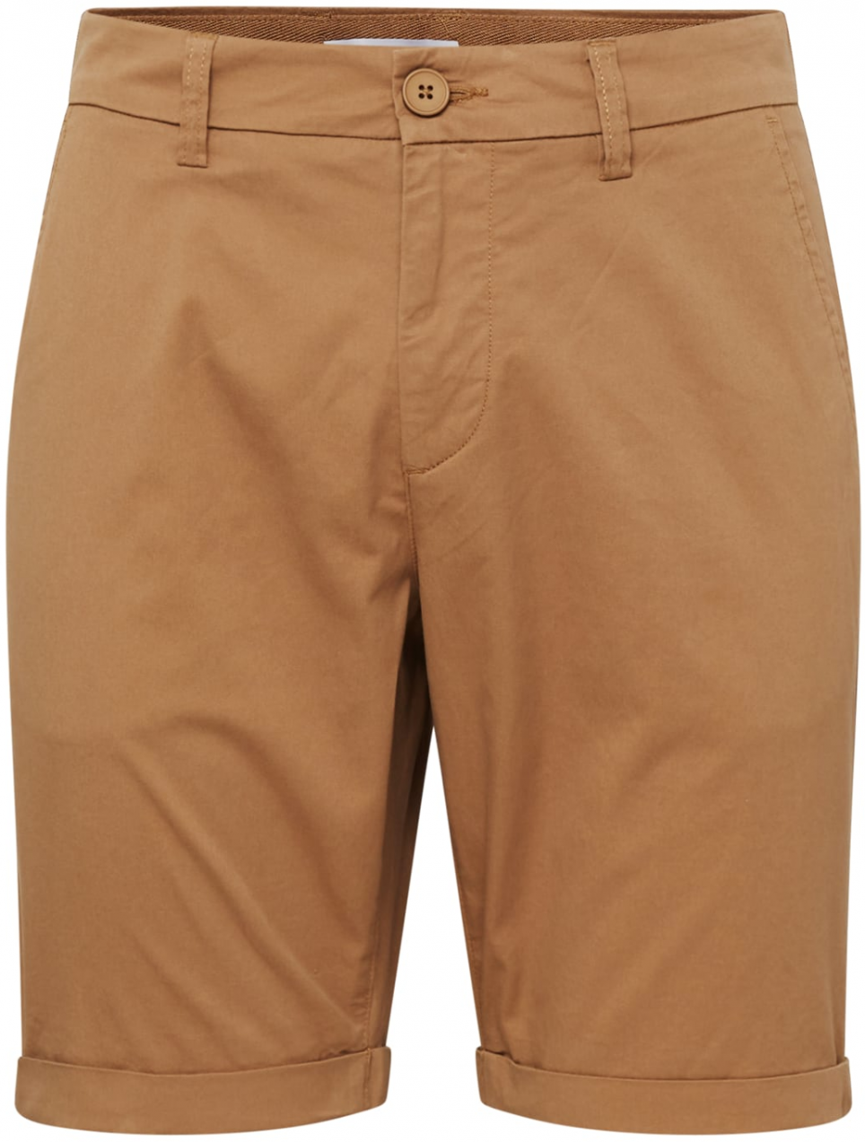 KnowledgeCotton Apparel Chino nohavice 'Chuck'  sépiová