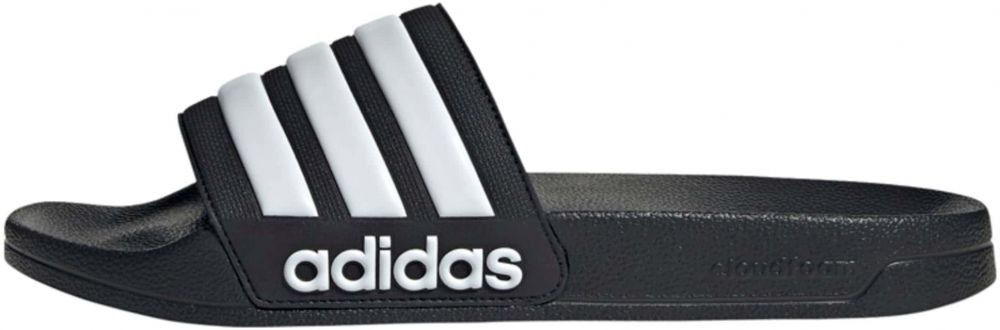 ADIDAS SPORTSWEAR Šľapky 'Adilette'  čierna / biela
