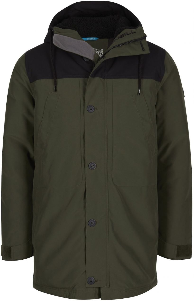 O'NEILL Zimná parka 'Explorer'  olivová / čierna