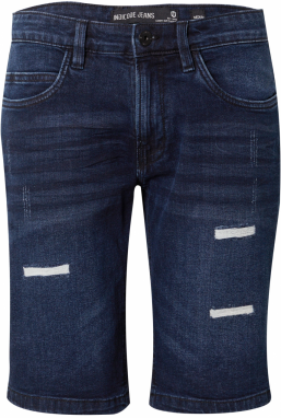 INDICODE JEANS Džínsy 'Kaden Holes'  tmavomodrá