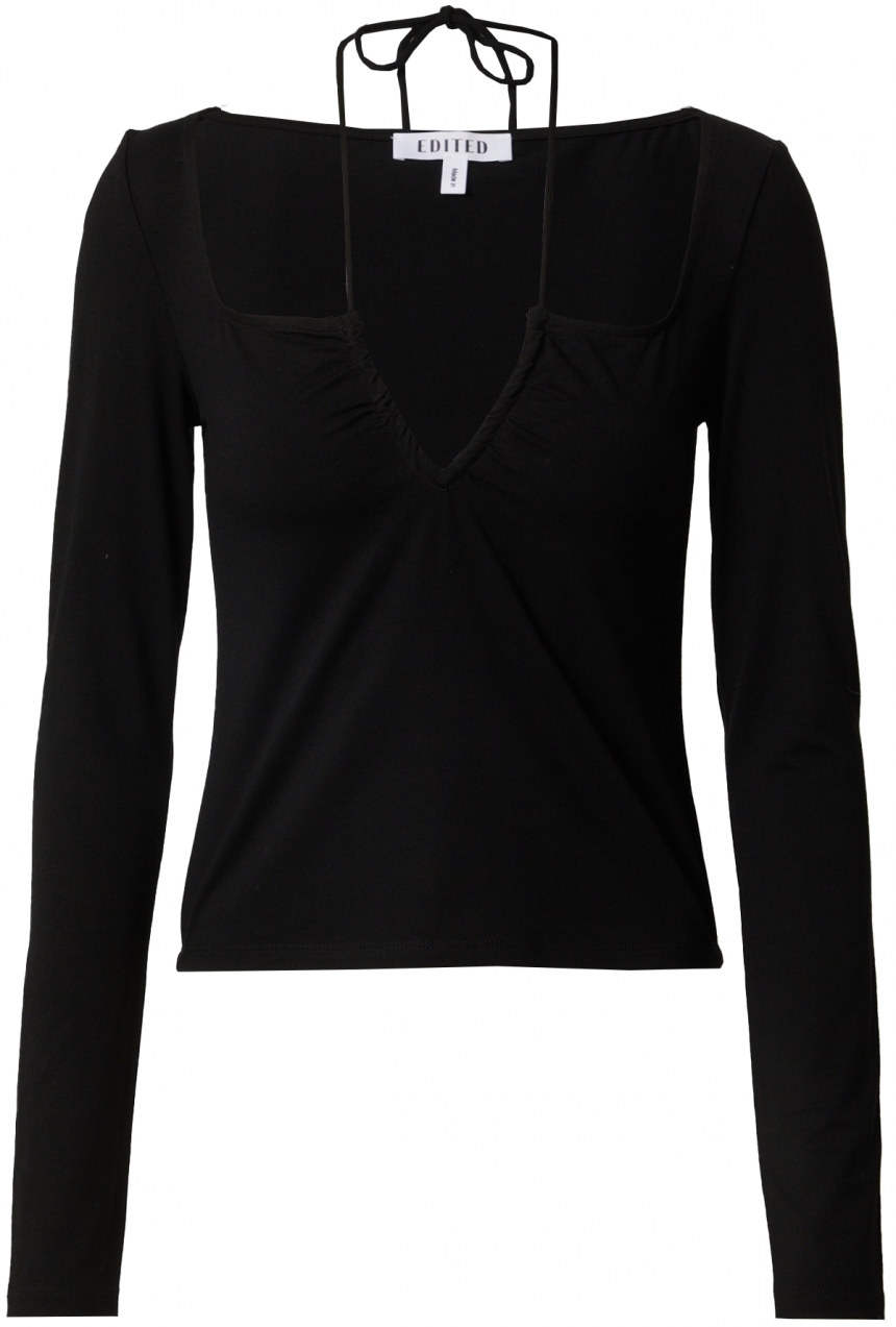 EDITED Tričko 'Nadina'  čierna
