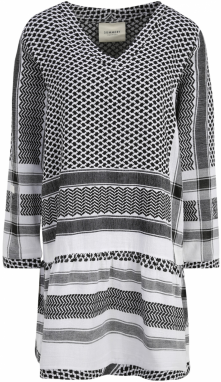 Summery Copenhagen Šaty  čierna / biela