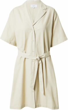 MAKIA Košeľové šaty 'Kiara'  šedobiela