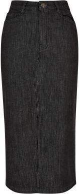Urban Classics Sukňa  čierny denim