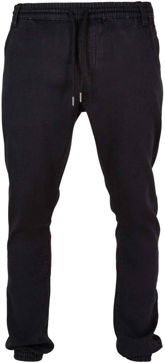 Urban Classics Džínsy  čierny denim
