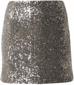 Gestuz Sukňa 'Babeth'  strieborná