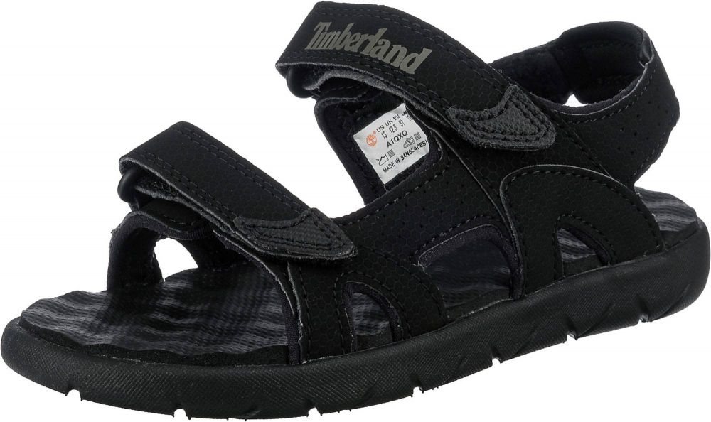TIMBERLAND Otvorená obuv  tmavošedá / čierna