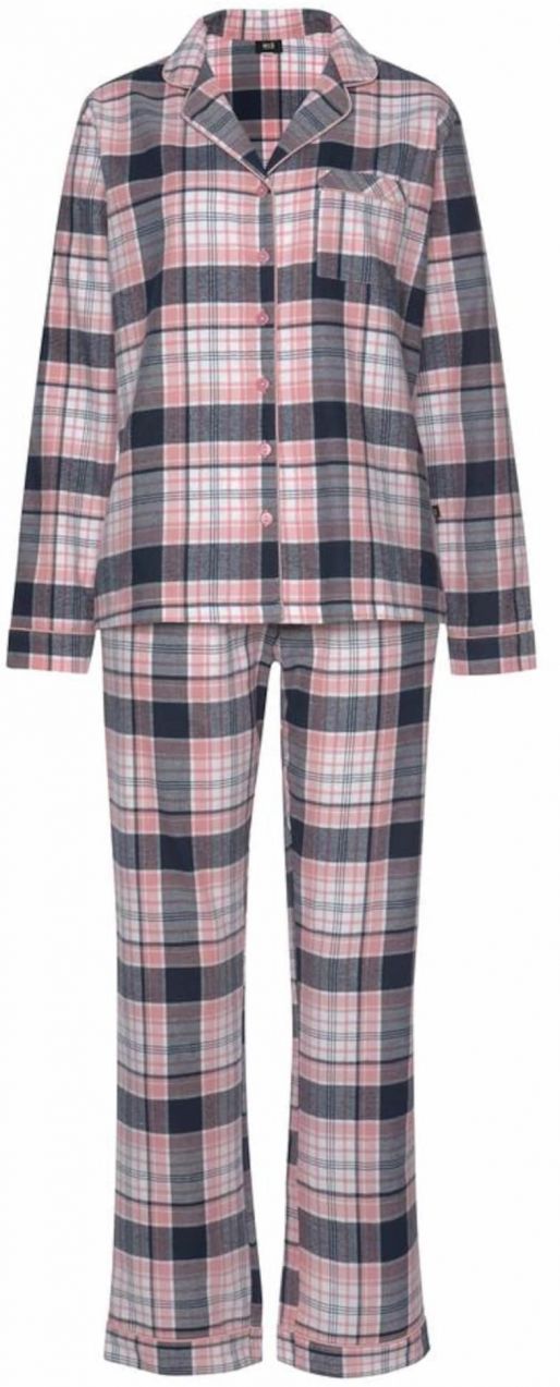 H.I.S Pyžamo  modrá / fialová / ružová / biela