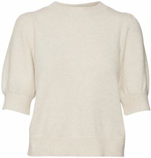 VERO MODA Sveter 'Doffy'  béžová melírovaná