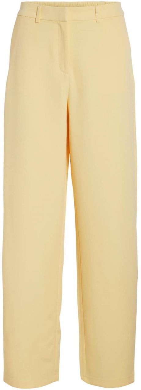 VILA Nohavice 'Kamma'  pastelovo žltá