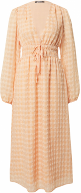 Gina Tricot Šaty 'Misty'  marhuľová / pastelovo oranžová