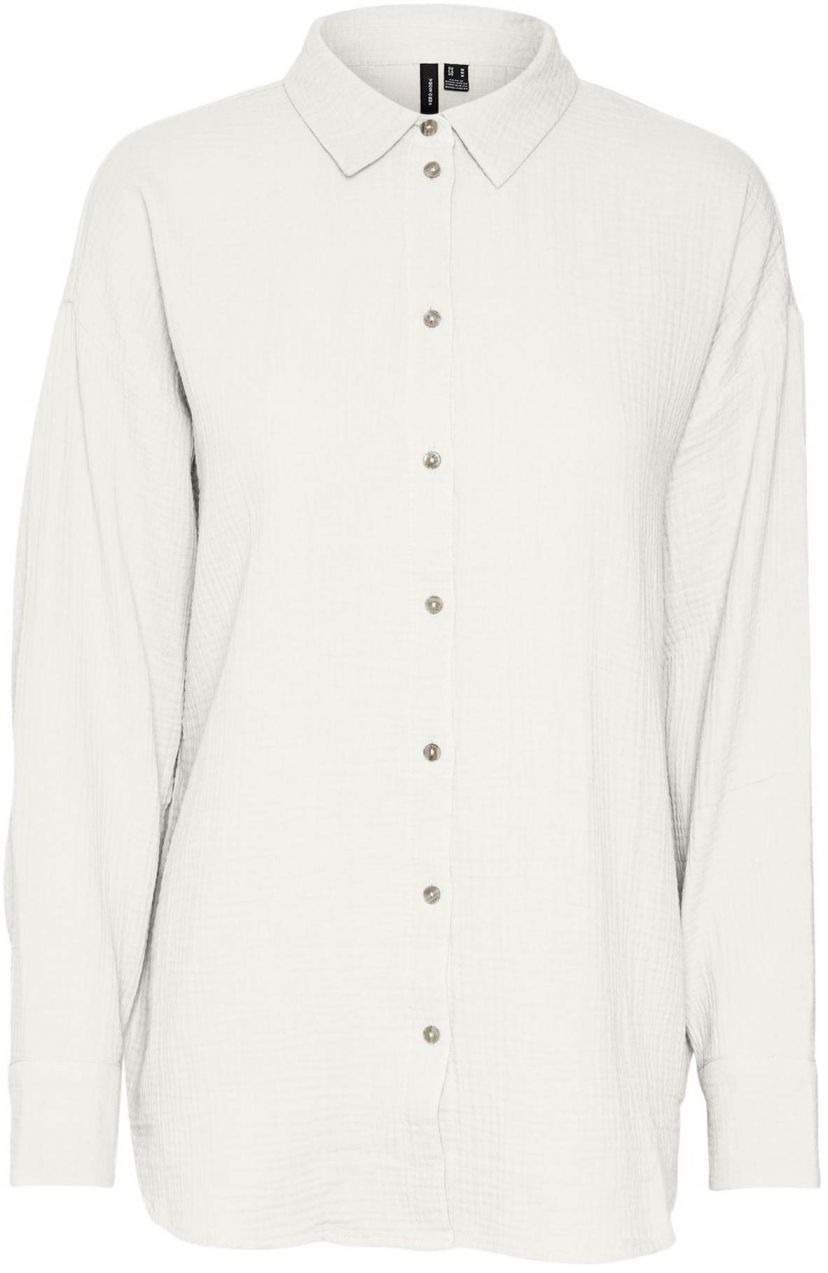 VERO MODA Blúzka 'Natali Nia'  šedobiela