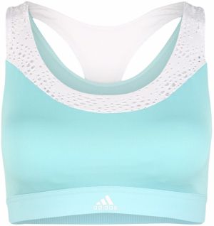 ADIDAS SPORTSWEAR Športová podprsenka  svetlomodrá / biela