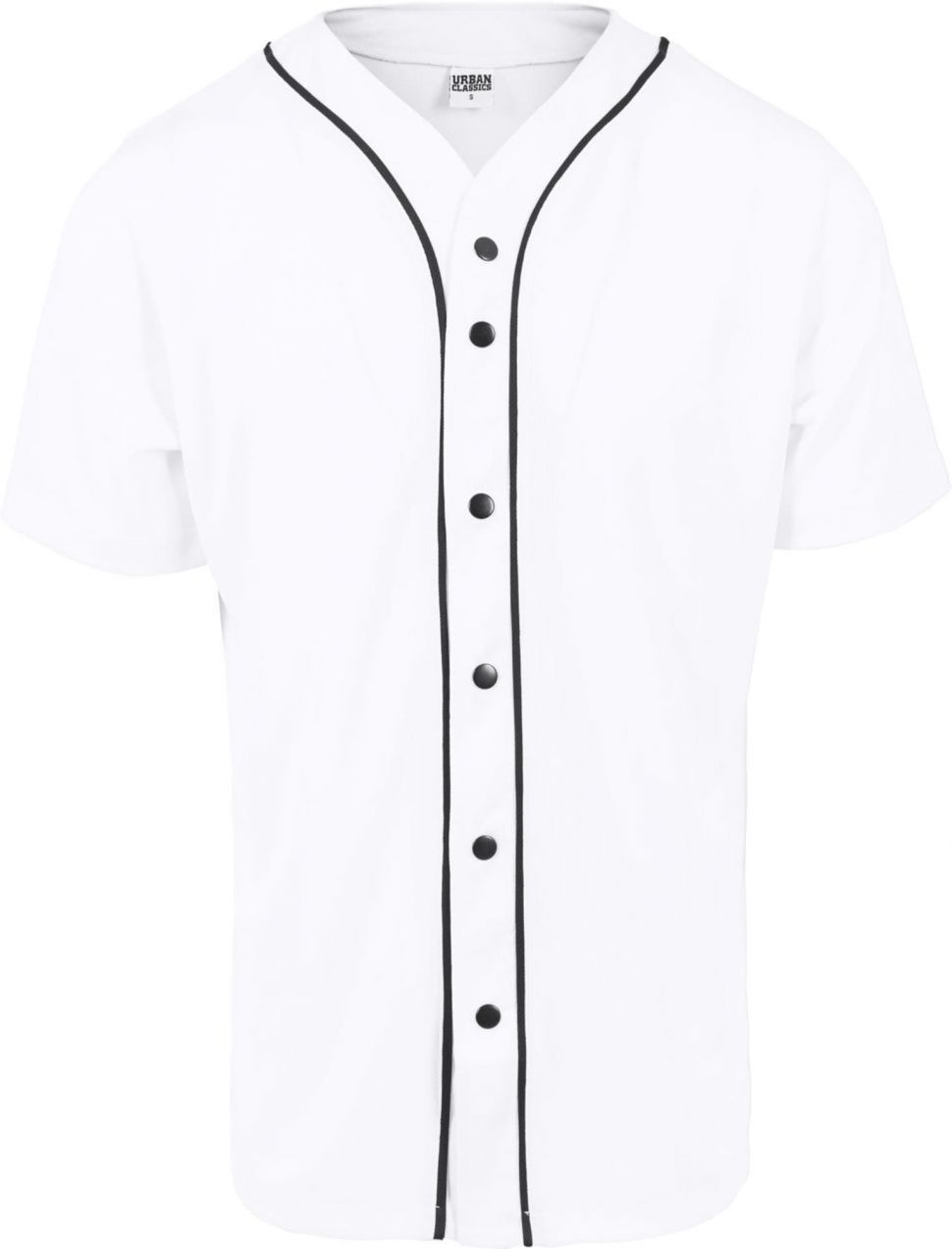 Urban Classics Košeľa 'Baseball'  biela