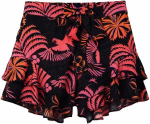 Desigual Nohavice 'Samui'  kráľovská modrá / mandarínková / ružová / čierna