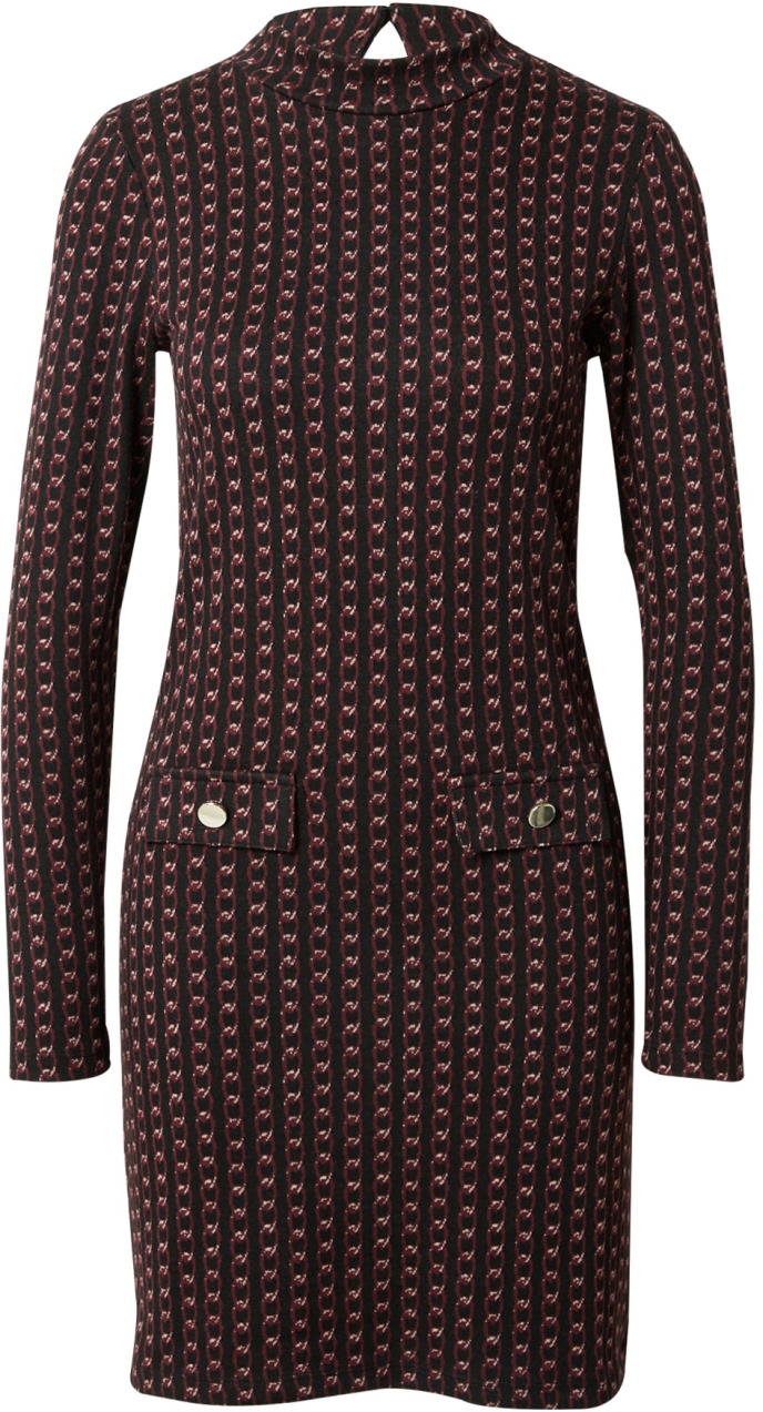 Dorothy Perkins Šaty  burgundská / čierna